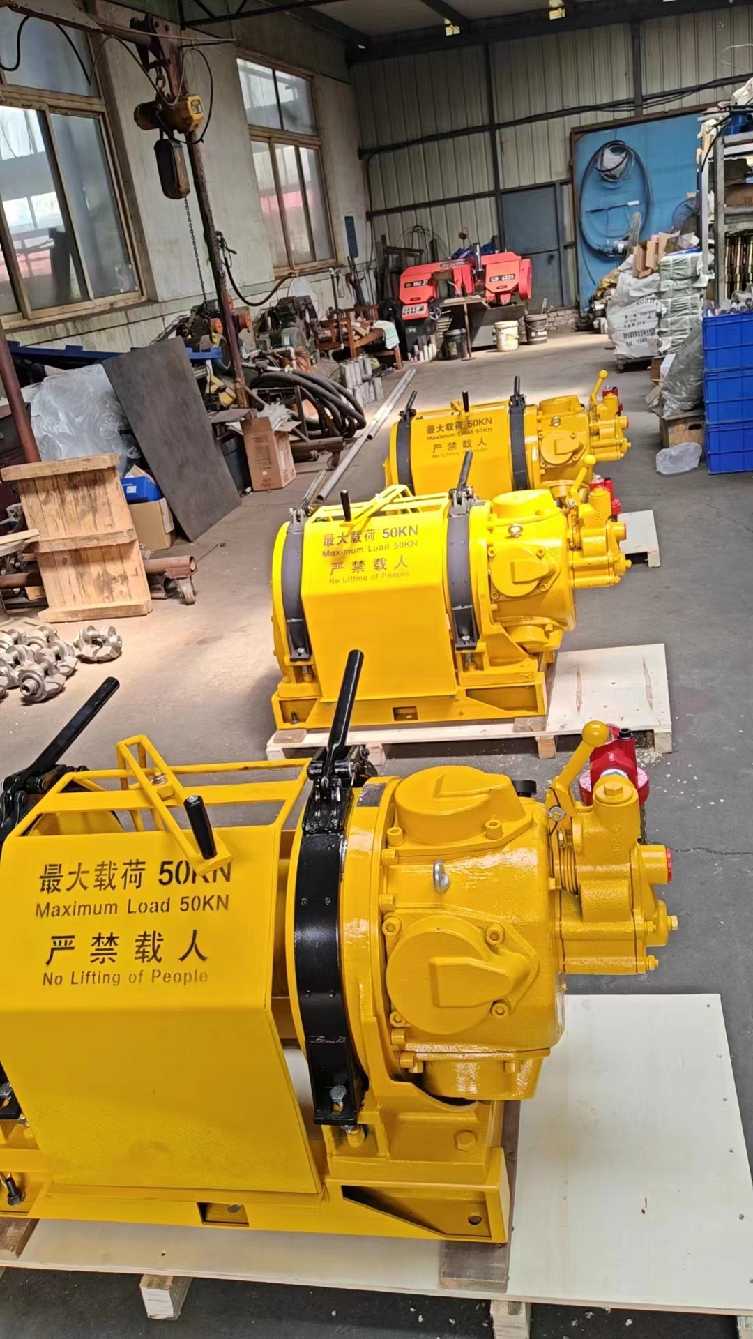 Tời Khí Nén Phòng Nổ JQH/JQHS - Ảnh 6